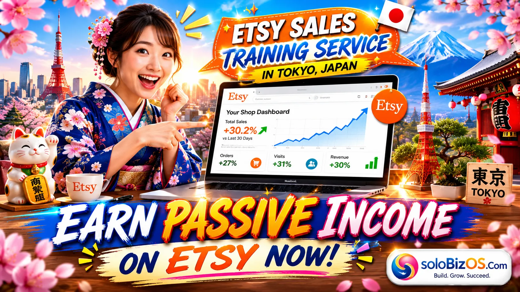 Advertisement for traditional Japanese persimmon fruit - Thumbnail Image 02